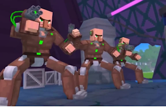 create professional minecraft animation for youtube videos intros and stories