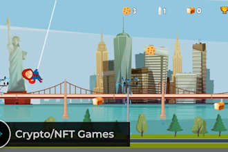 develop 2d 3d game in unity for mobile web PC