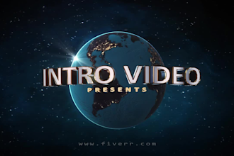 create universal studios intro video