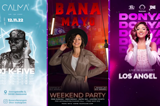 create motion graphic posters