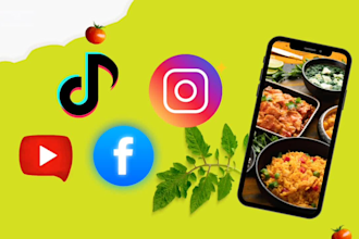 edit cooking food videos, shorts tiktok, capcut editing, instagram reels, ads