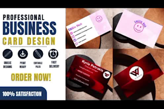 provide professional business card and stationary