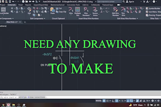 draw professional drawings of electrical system