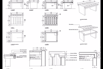draft your furniture, woodworking, joinery cad shop drawing