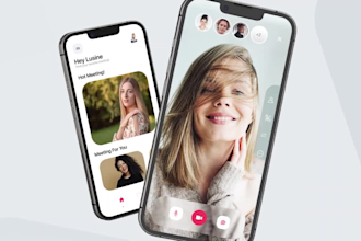 create a trendy website and mobile app promo video ad