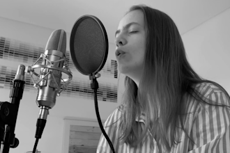 record vocals for your song english or spanish