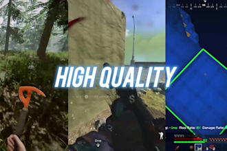 edit pro gaming videos, montages, and highlights for youtube