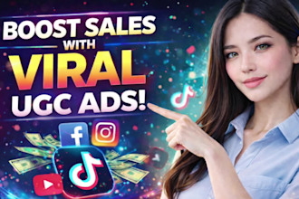 create ai ugc video ads for your product, service or app