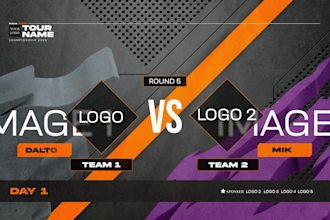 design customised animated overlays for live streamers and gamers