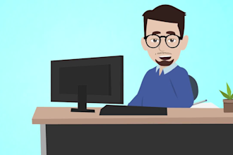 make 2d animated explainer videos or elearning courses