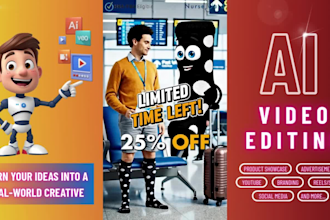generate and edit custom ai video through your idea