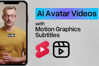 create ai avatar videos to promote your service and product