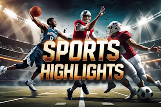 do sports mixtapes, sports highlights, youtube videos, copyright free reels