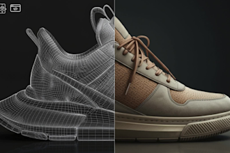 do 3d models in glb, gltf, usdz for web ar, VR, nft, shopify, and marketplaces
