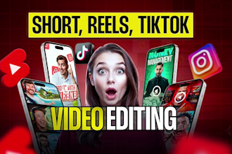 edit a short form videos for social media video editing
