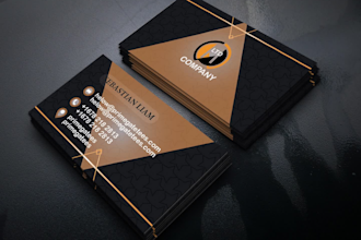 do elegant modern business card, visiting card design