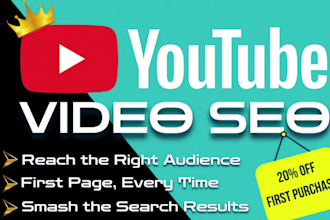 do best youtube video SEO and channel optimization for top ten video ranking