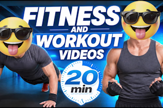 fitness and workout videos into engaging reels and shorts
