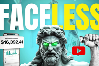 create faceless youtube video and faceless channel setup