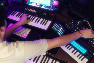 produce techno, melodic techno or dnb for your game or project