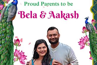 do baby shower animated invitation videos