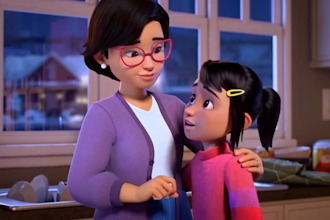 3d animation video christmas animation santa claus 3d character christmas video