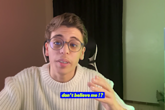 edit an amazing talking head short form video to grow your personal brand