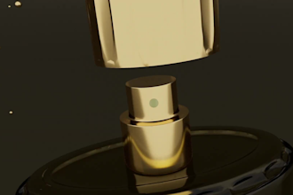 do 3d cgi animation, 3d perfume design, 3d perfume animation, 3d scent animation
