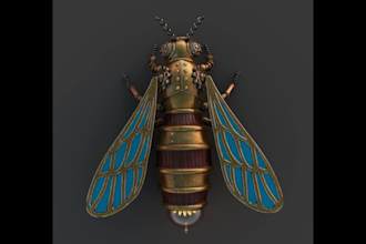 make high quality 3d game assets with textures