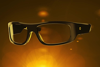 do 3d sunglass animation perfect for amazon and shopify seller, 3d product video