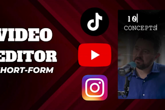 edit short form videos with engaging captions