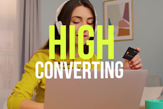 create promotional video ads for facebook, tiktok, instagram or youtube