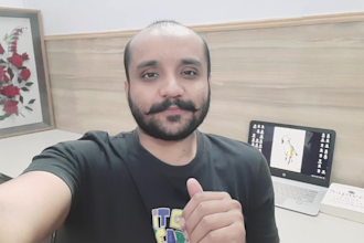 do natural indian english male spokesperson videos, tiktok, ig, ugc for business