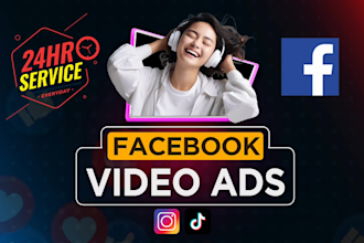 create highly converting facebook video ads, tiktok video ads