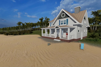 create realistic 3d architectural animation and render in lumion