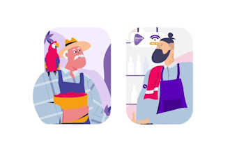 do 2d character animation and cartoon video animation
