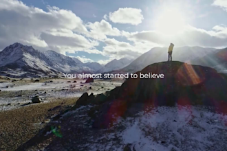 make motivational and inspirational videos for you