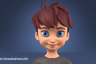 do stylized 3d character modeling