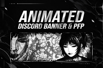 design the best animated banner and pfp for your discord