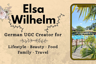 create honest german travel and lifestyle ugc video ads