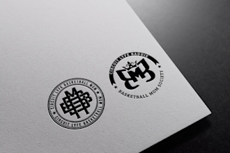 making  premium monogram logo design and initial letter, apparel