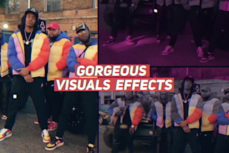 pro edit music video production