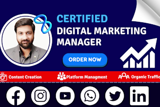 be your digital marketing manager and branding expert