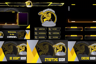 craft youtube overlay twitch kick overlay vtuber overlay