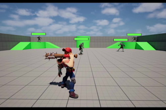 do 3d game character animation 3d rigging model unreal engine ue5 game animation