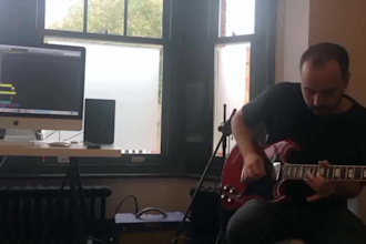 be your online recording session rock guitarist