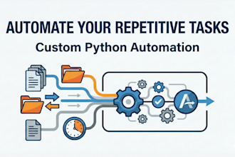 build custom python automation and small software tools