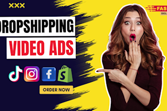 create viral tik tok video ads for your dropshipping company