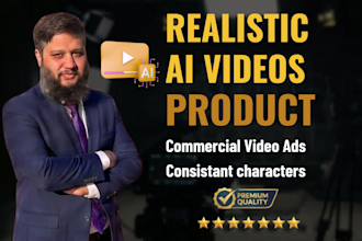 create ai commercial video, produce promotional ai videos, ai expert, ai ads