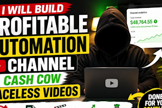 build profitable youtube automation channel and cash cow